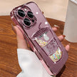 Plating Quicksand Cup Soft Case for iPhone
