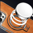 Étui en cuir avec anneau magnétique pour iPhone 