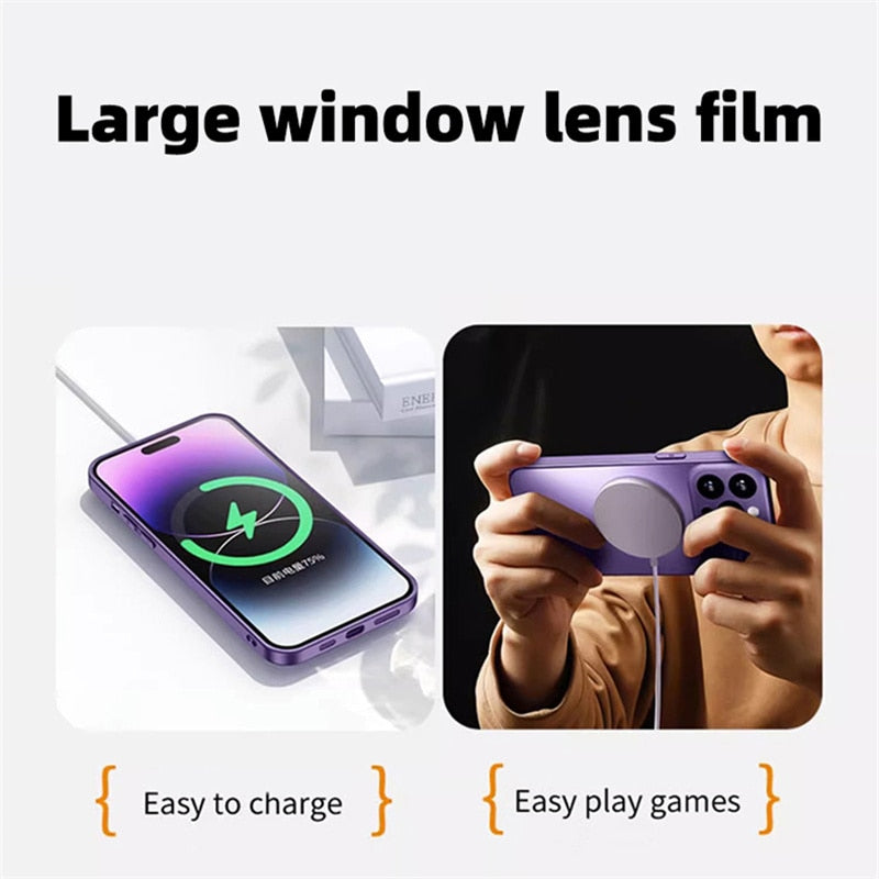 Lens Protection Hard Case For iPhone