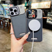 Paladin Case – Genuine Leather & Metallic Frame