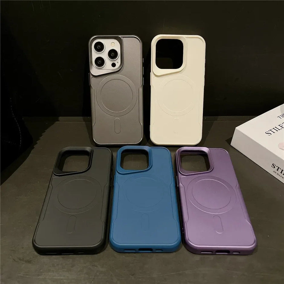 Solid Color Matte Soft Case For iPhone