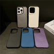 Solid Color Matte Soft Case For iPhone