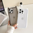 Cute Cat Ears Transparent Soft Case for iPhone