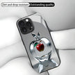 Crystal Apple Pattern Hard Case for iPhone