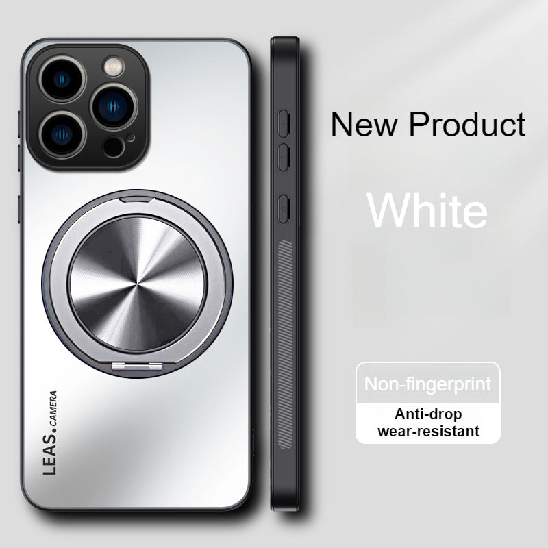 Ring Holder Hard Matte Case for iPhone