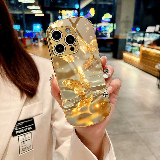 Golden Butterfly Hard Case for iPhone