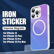 Transparent Laser Shockproof Case for iPhone