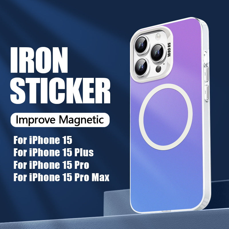 Transparent Laser Shockproof Case for iPhone