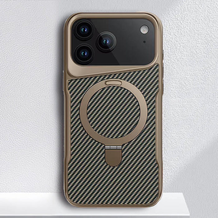 Magnetic Case with Kickstand for iPhone