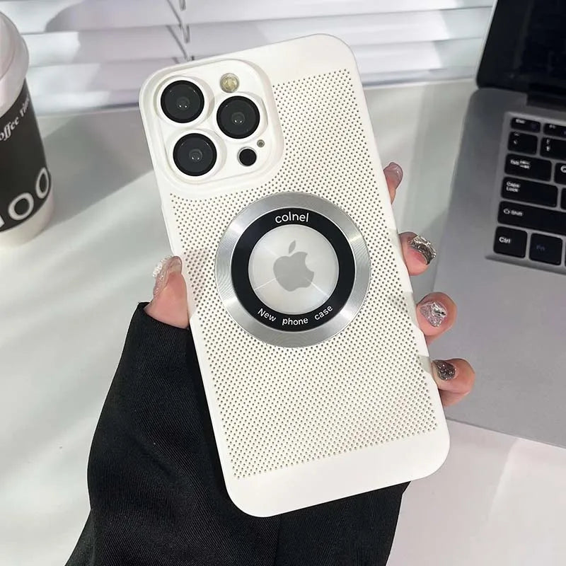 Coque respirante à dissipation thermique pour iPhone 