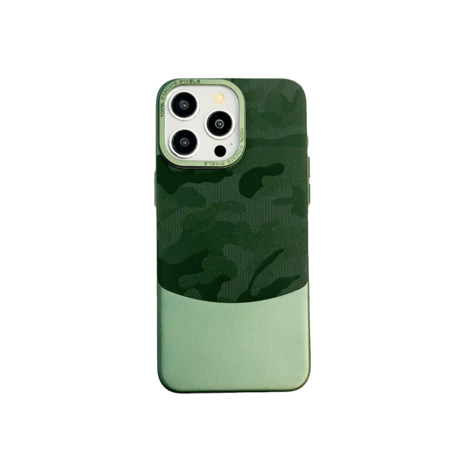 Coque rigide camouflage pour iPhone 
