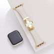 Lucky Flower Leather Strap For Apple Watch