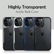 Plating Soft Border Acrylic Case For iPhone