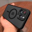 Matte Translucent Shockproof Case For iPhone