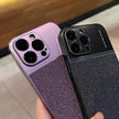 Coque brillante à paillettes laser pour iPhone 