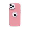 Coque en silicone givrée de couleur unie pour iPhone 