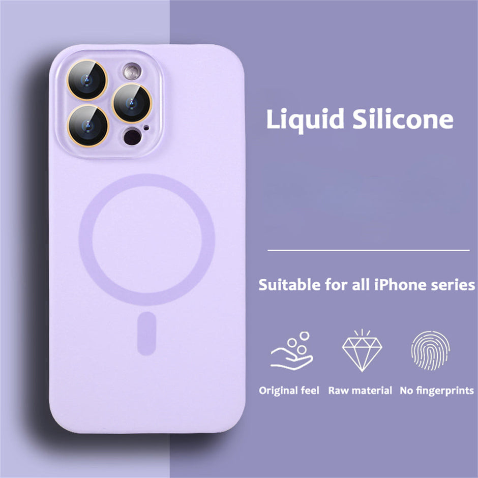 Étui de protection d'objectif en silicone pour iPhone 