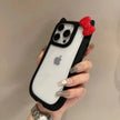 Cat Ears Bow Clear Case for iPhone