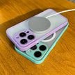 Coque mate translucide antichoc pour iPhone 