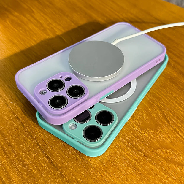Shockproof Translucent Matte Case for IPhone