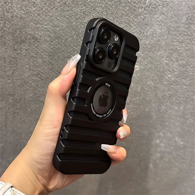 Logo Hole Heat Dissipation Case for iPhone