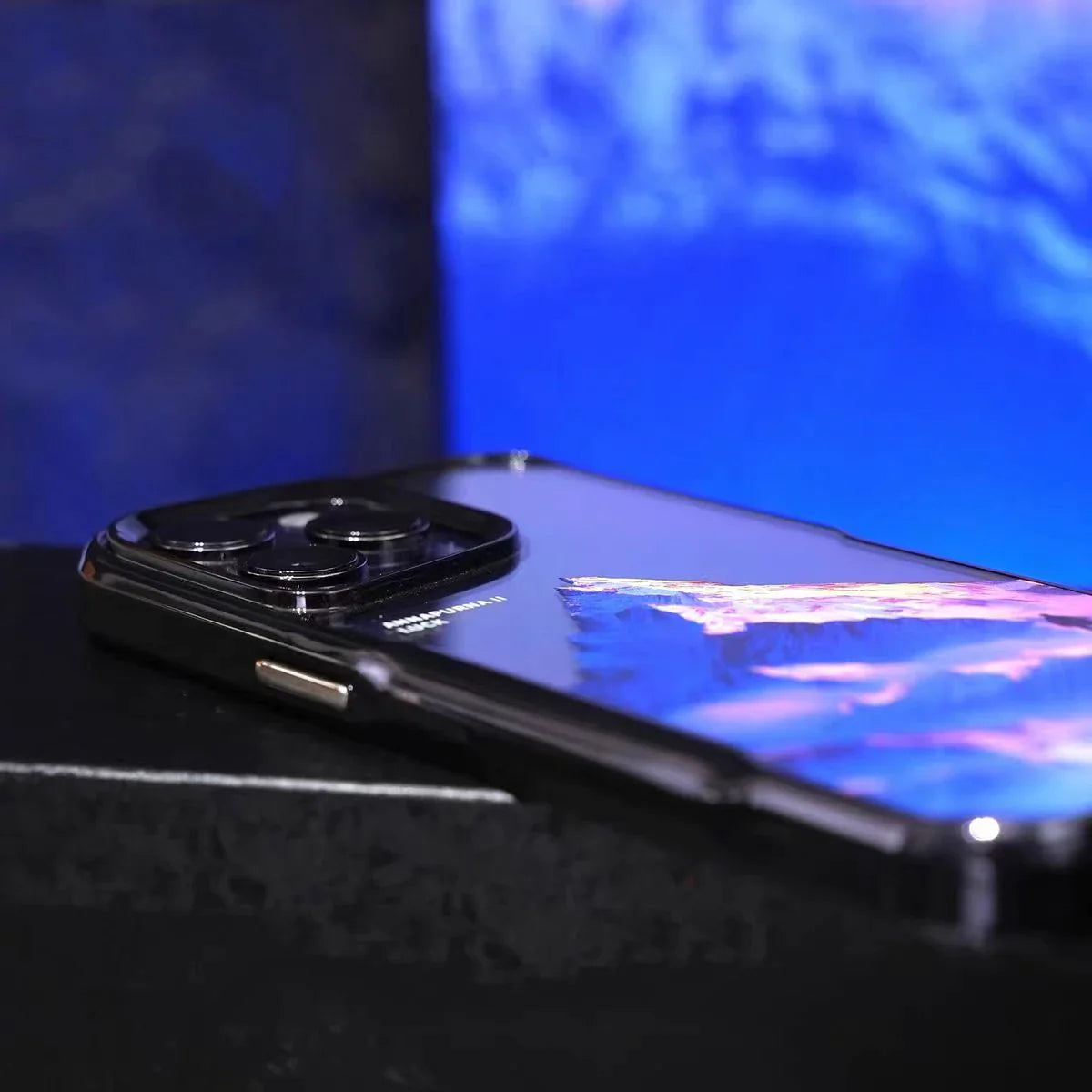 Plating Soft Border Acrylic Case For iPhone