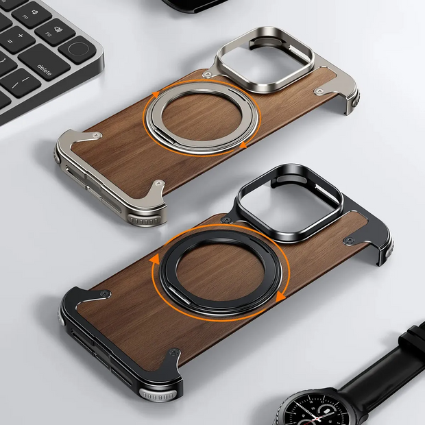 Signature Wood & Titan Steel Case