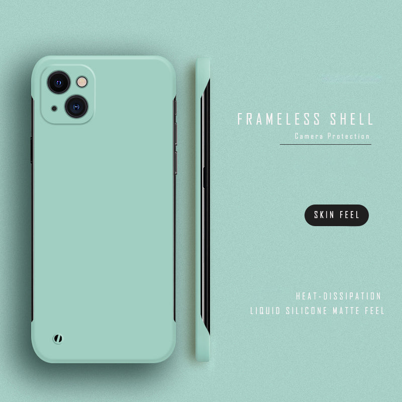 Ultra Thin Slim Hard PC Frameless Case For iPhone