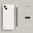 Ultra Thin Slim Hard PC Frameless Case For iPhone
