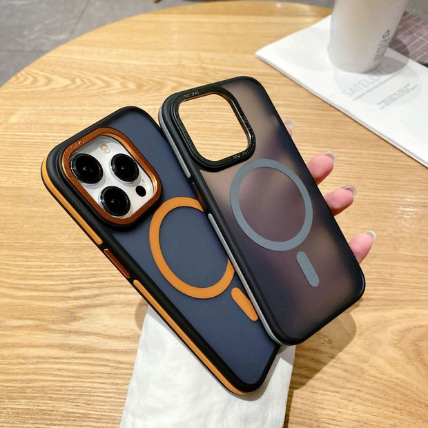 Bicolor Translucent Matte Case for iPhone
