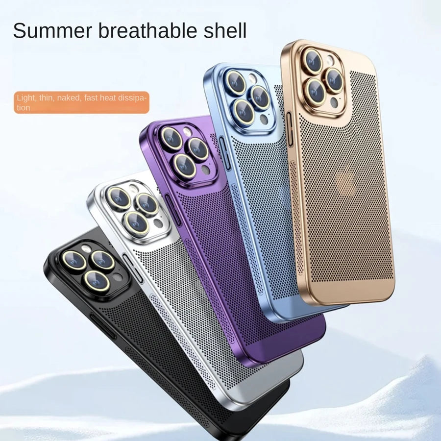 Heat Dissipation Plating Case for iPhone