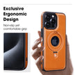 Holder Stand Leather Case for iPhone