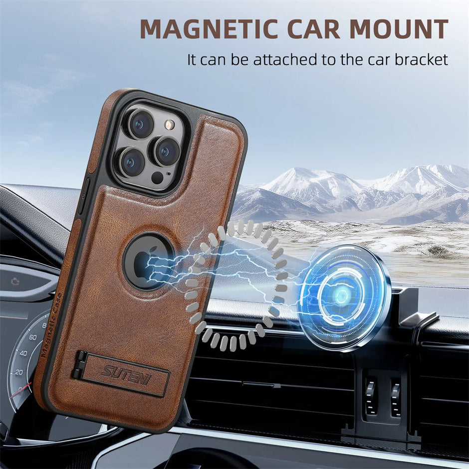 Classical Leather Case For iPhone