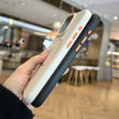 Étui magnétique en cuir Lychee pour iPhone 