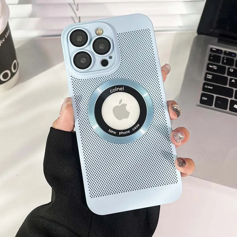 Coque respirante à dissipation thermique pour iPhone 