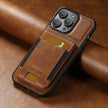 Cardbag Holder Leather Case for iPhone