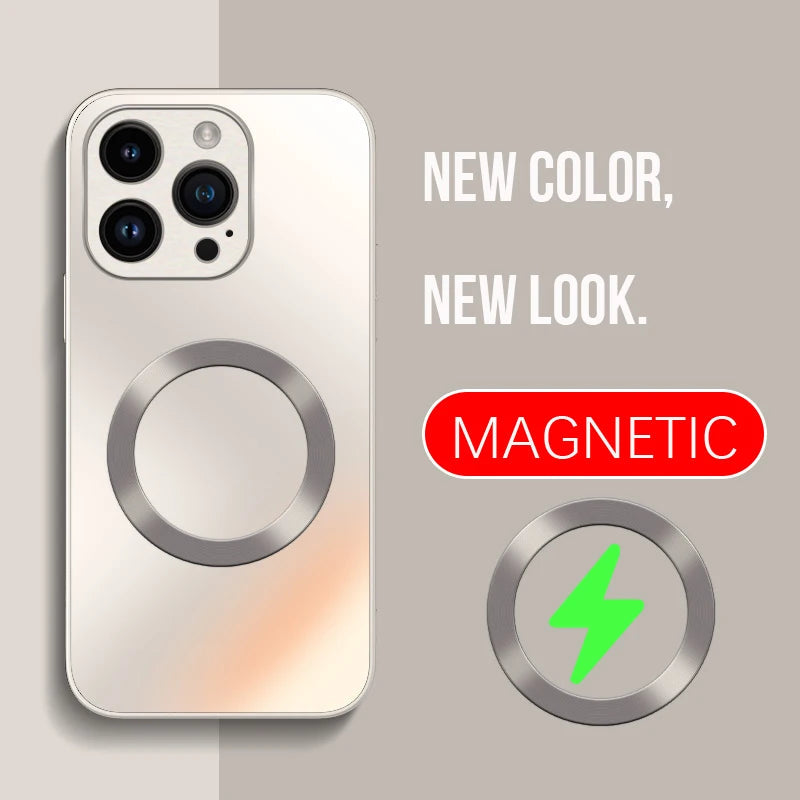 Coque de protection mate et givrée pour iPhone 