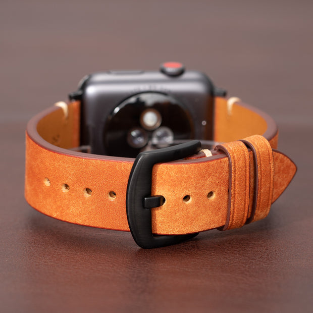 Modern Leather Band - Orange