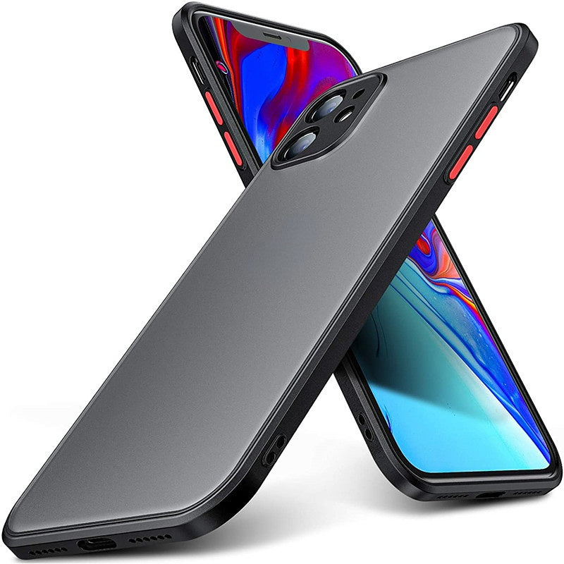 Shockproof Matte Hard Case For iPhone