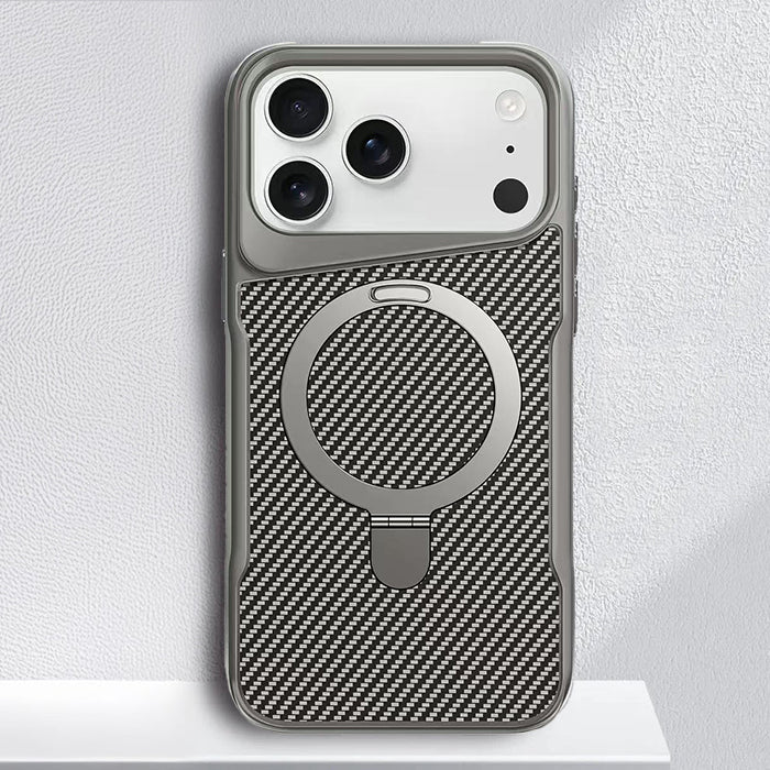Magnetic Case with Kickstand for iPhone