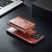 Étui portefeuille 2 en 1 en cuir pailleté pour iPhone