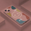 Smiley Pattern Soft Case for iPhone