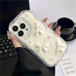 Cute 3D Bow Pearl Case For iPhone