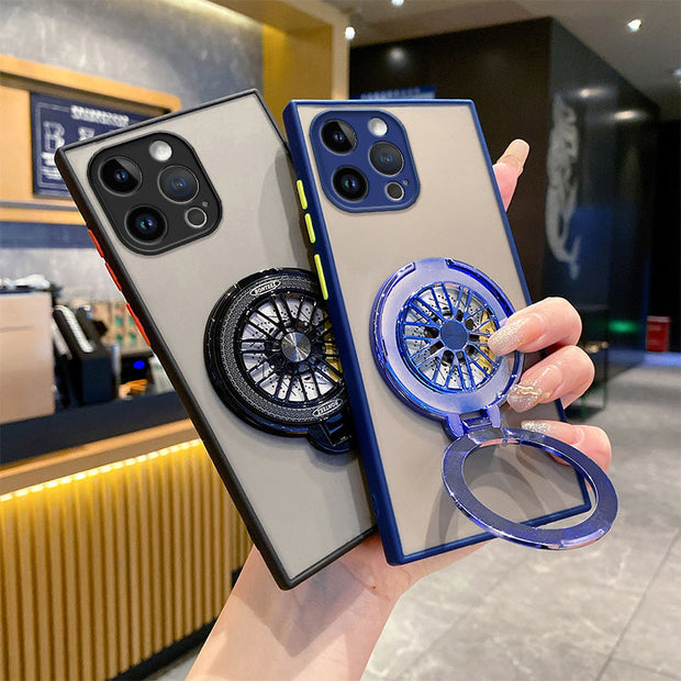 Bracket Matte Hard Case for iPhone