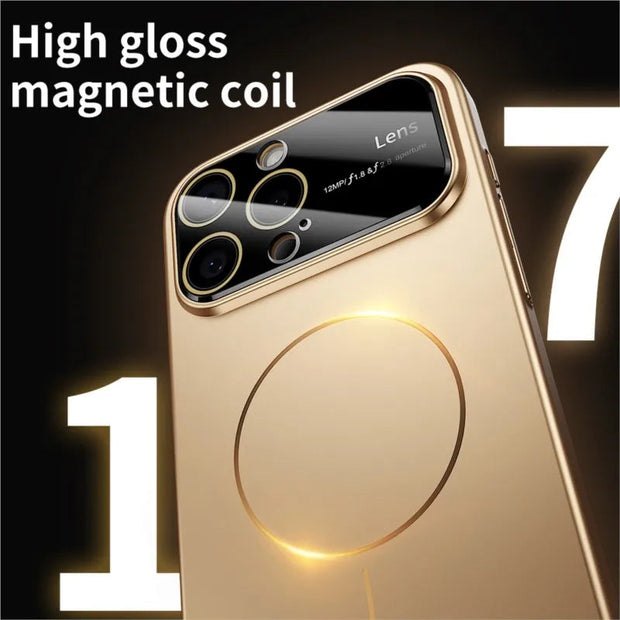 Large Window PC Hard Case for iPhone