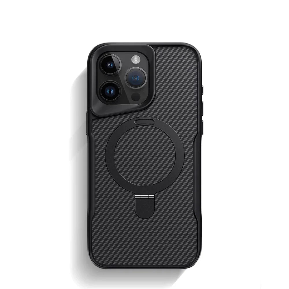Magnetic Case with Kickstand for iPhone