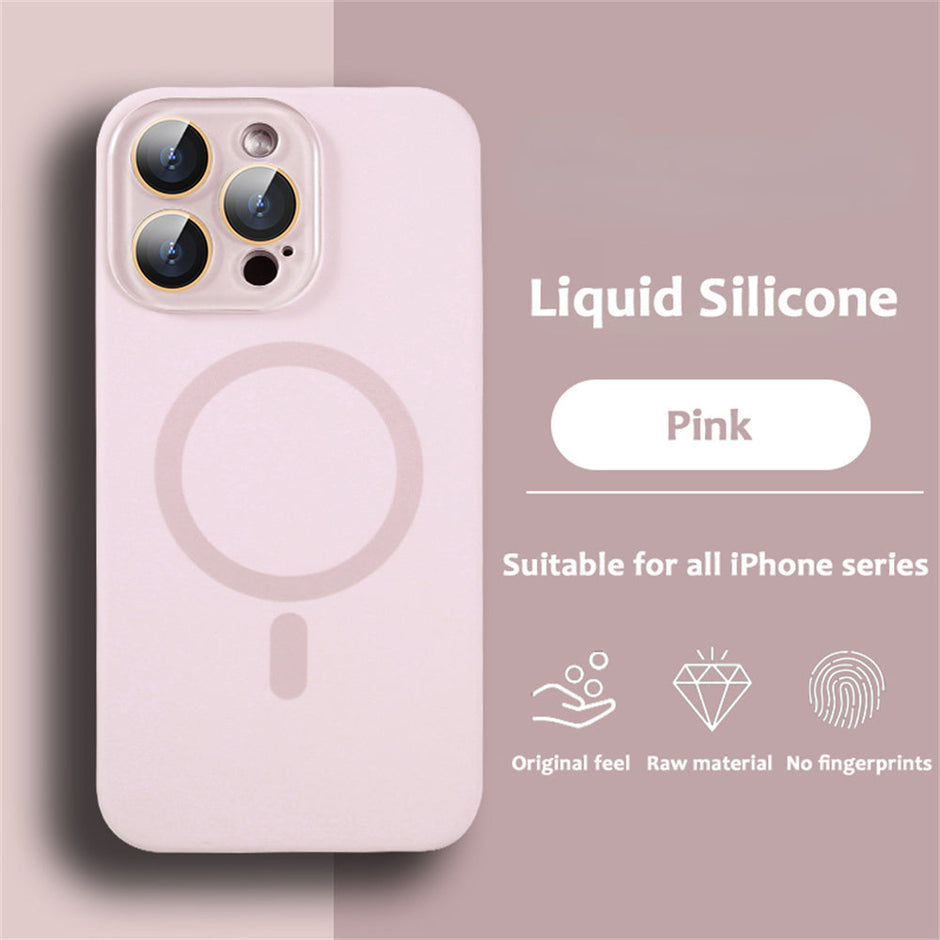 Étui de protection d'objectif en silicone pour iPhone 