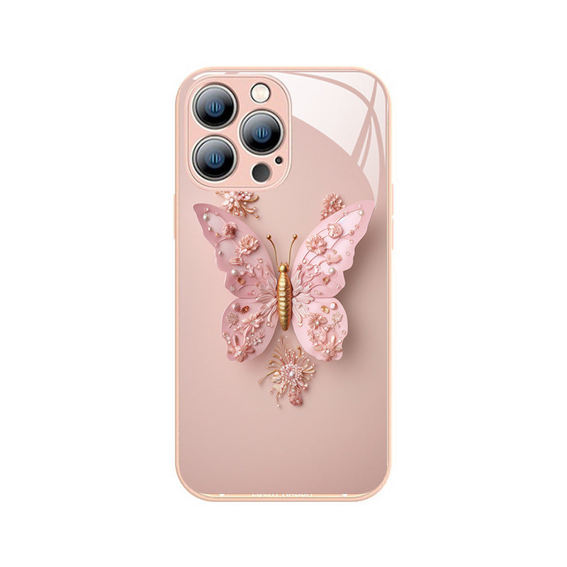Painted Butterfly Hard Case for iPhone
