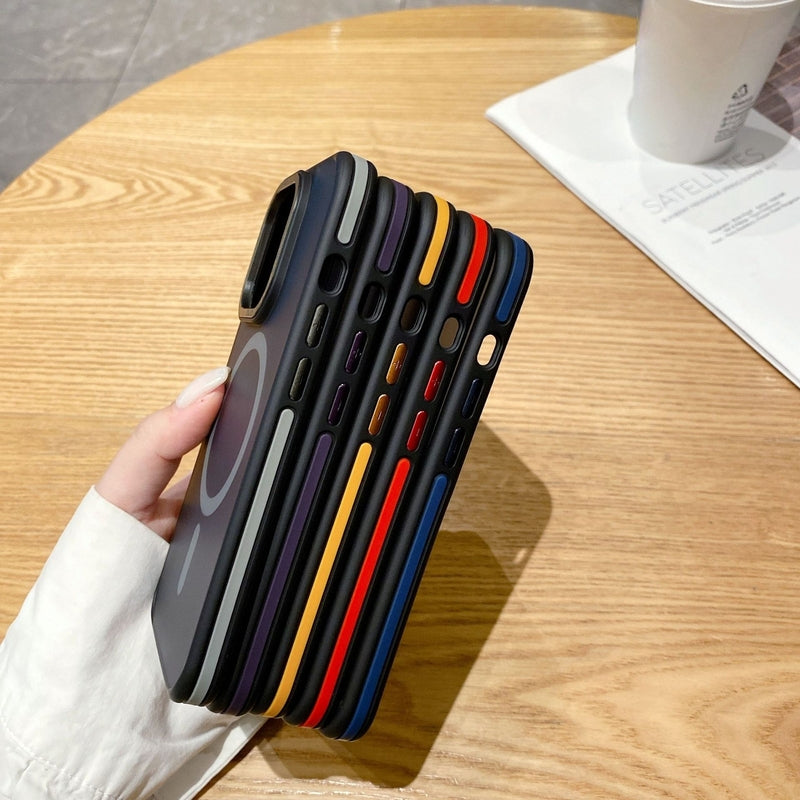 Bicolor Translucent Matte Case for iPhone