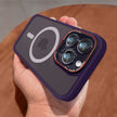 Matte Magnetic Clear Case For iPhone